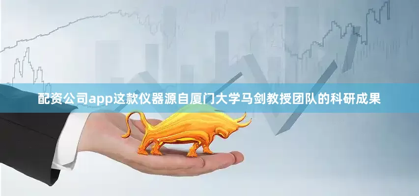 配资公司app这款仪器源自厦门大学马剑教授团队的科研成果